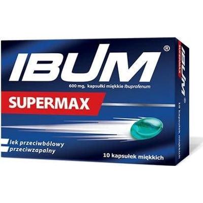 IBUM Supermax 0,6g x 10 kapsułek