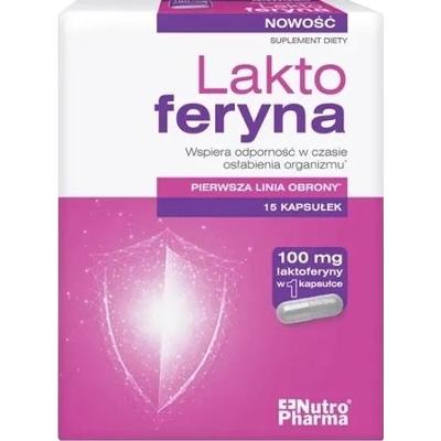 Laktoferyna x 15 kapsułek