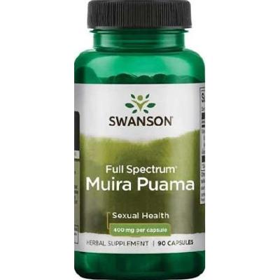 SWANSON Full Spectrum Muira Puama Root 400mg x 90 kapsułek