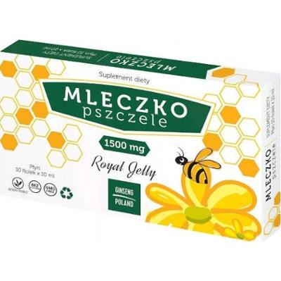 Mleczko pszczele 1500mg x 10 fiolek