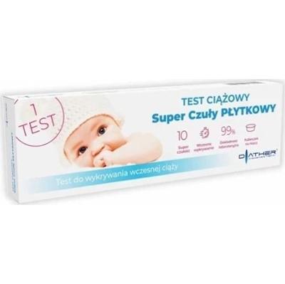 Test ciążowy płytkowy super czuły x 1 sztuka