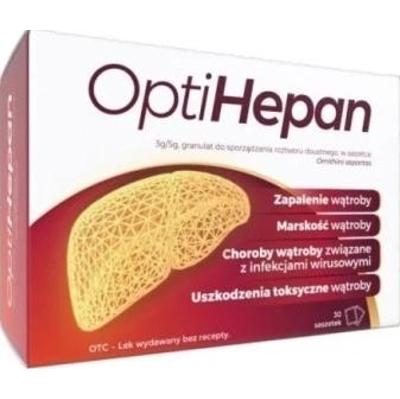 OptiHepan 3g/5g granulat do sporządzania roztworu doustnego x 30 saszetek