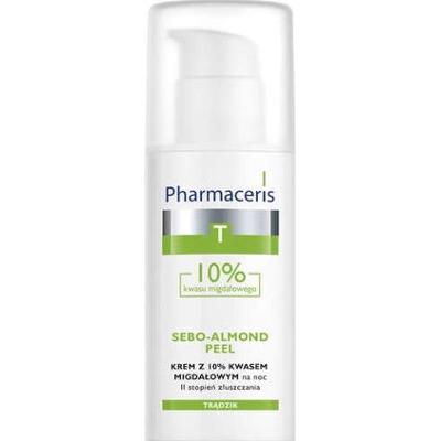 Pharmaceris T Sebo-Almond Peel Krem z 10% kwasem migdałowym na noc II stopień złuszczania 50ml