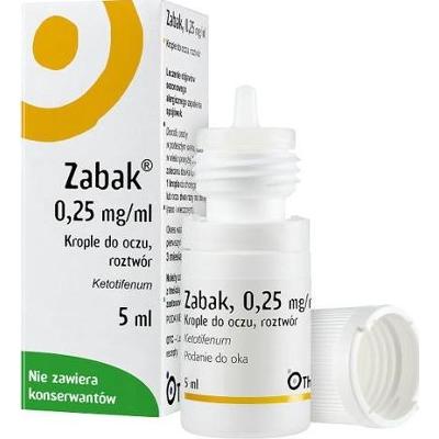 ZABAK krople do oczu 5ml
