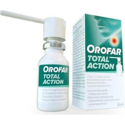 Orofar Total Action aerozol do gardła 30ml