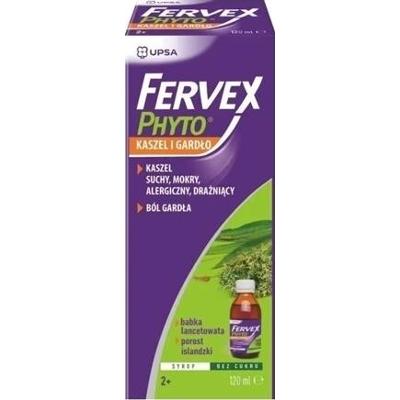 Fervex Phyto kaszel i gardło syrop 120ml