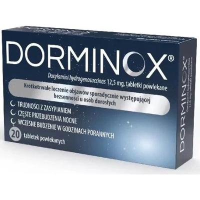 Dorminox 12,5mg x 20 tabletek