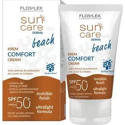 FLOS-LEK Sun Care Derma Beach Krem Comfort do twarzy i ciała SPF50+ 50ml