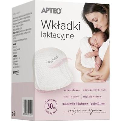 Apteo Care Wkładki laktacyjne x 30 sztuk