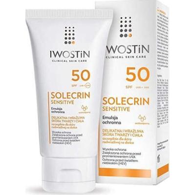 Iwostin Solecrin Sensitive emulsja ochronna SPF50 100ml