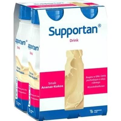 Supportan Drink smak ananasowo-kokosowy 4 x 200ml