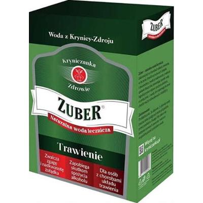 ZUBER Woda lecznicza karton 3l