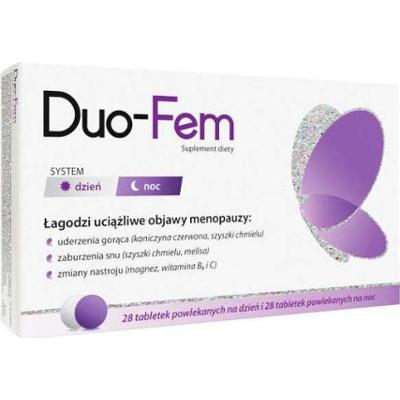 Duo-FeM x 28 tabletek na dzień + 28 tabletek na noc