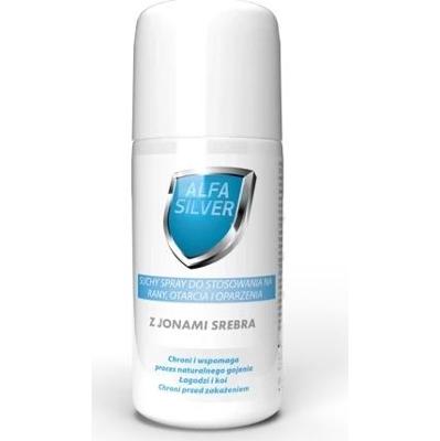 Alfasilver suchy spray na rany z jonami srebra 125ml