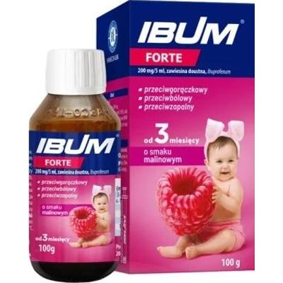 Ibum Forte 0,2g/5ml zawiesina malina 150g