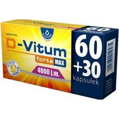 D-Vitum forte Max 4000 j.m. x 90 kapsułek