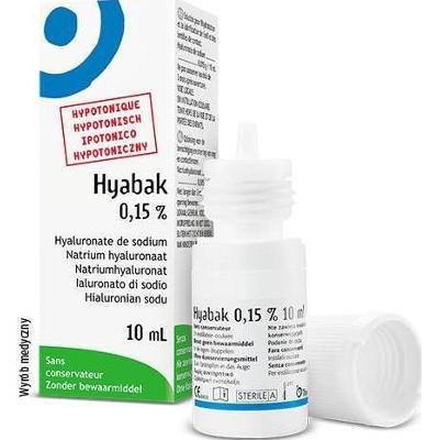 HYABAK Hypotoniczny krople do oczy 0,15% 10ml