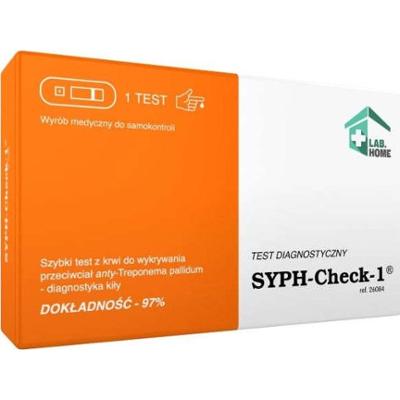 Test SYPH-Check-1 na kiłę (Syfilis) x 1 sztuka