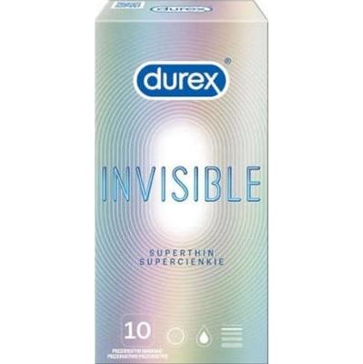 DUREX Invisible prezerwatywy dla większej bliskości x 10 sztuk
