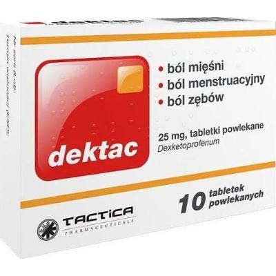 Dektac x 10 tabletek