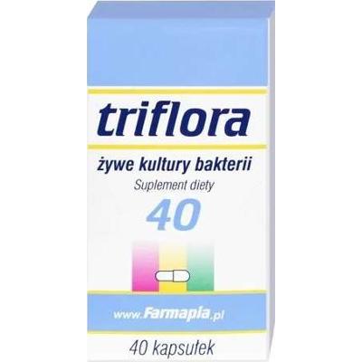 TRIFLORA Żywe kultury bakterii x 40 kapsułek