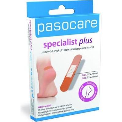 Pasocare Specialist Plus plastry pianka na otarcia x 10 sztuk