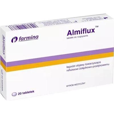 Almiflux x 20 tabletek do rozgryzania