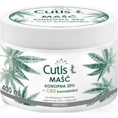 Cutis Ł maść konopna 20% + CBD 400ml