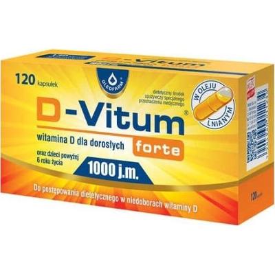 D-Vitum Forte 1000j.m x 120 kapsułek