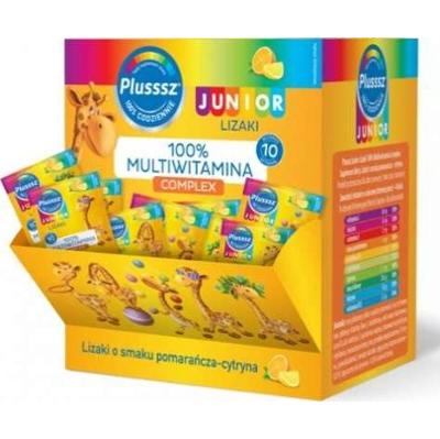 Plusssz Junior Lizaki 100% Multiwitamina Complex x 50 sztuk