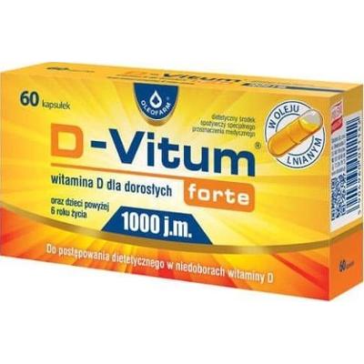 D-Vitum Forte 1000j.m x 60 kapsułek