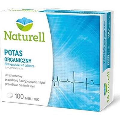 Potas organiczny 80mg x 100 tabletek