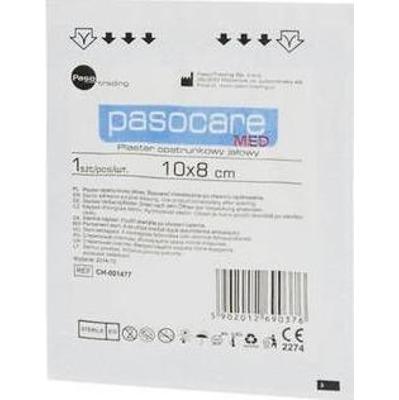 Pasocare Plaster opatrunkowy jałowy 10cm x 8cm x 1 sztuka