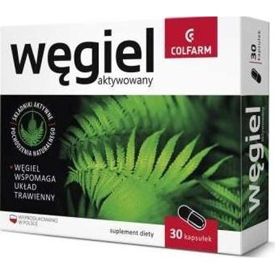 Węgiel aktywny x 30 kapsułek