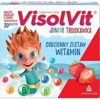 VISOLVIT Junior smak truskawkowy x 30 saszetek