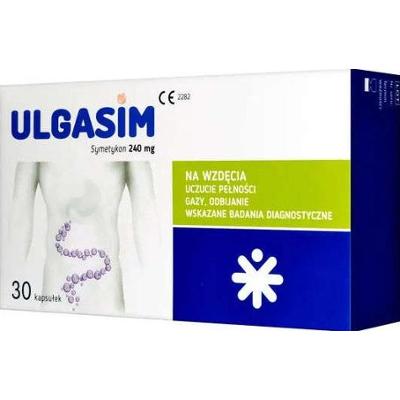Ulgasim na wzdęcia x 30 kapsułek