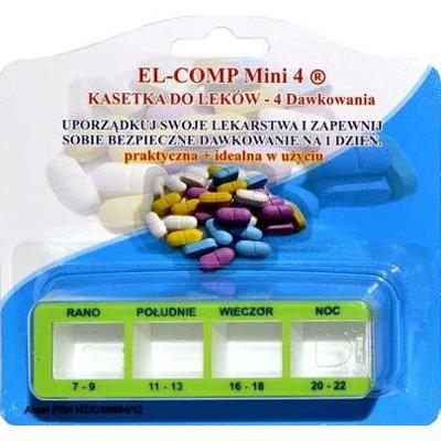 Kasetka do dawkowania leków dzienna (4 dawki) x 1 sztuka