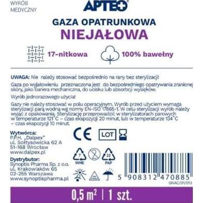 APTEO Gaza niejałowa 1/2m x 1 sztuka