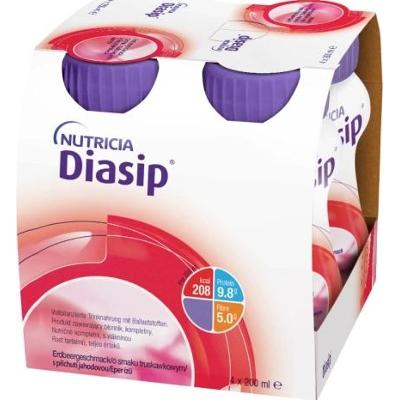 DIASIP Truskawkowy 200ml x 4 sztuki