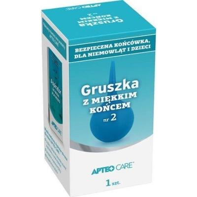 APTEO CARE Gruszka z miękkim końcem nr 2 x 1 sztuka