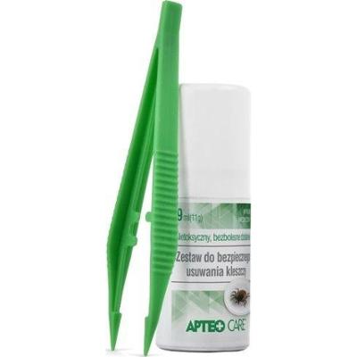 APTEO CARE Zestaw do bezpiecznego usuwania kleszczy 9ml