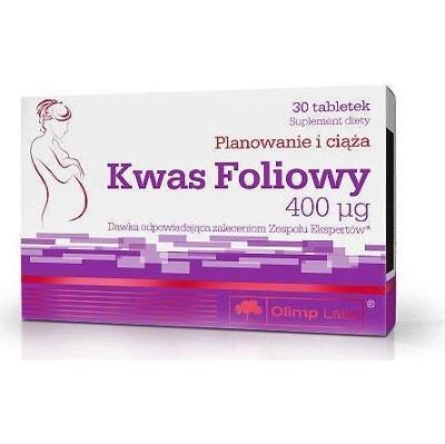 OLIMP Kwas foliowy 400 mcg x 30 tabletek