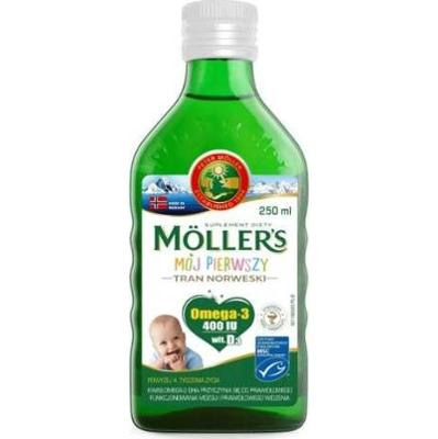 Moller’s Mój Pierwszy Tran Norweski płyn 250ml- krótka data