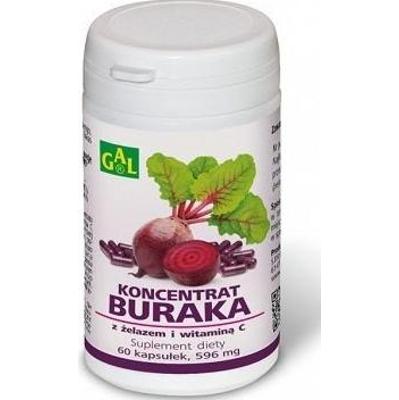 Koncentrat buraka z żelazem i witaminą C x 60 kapsułek