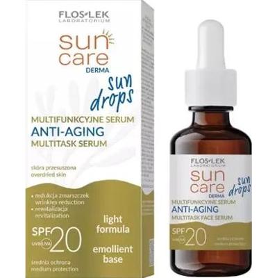 FLOS-LEK Sun Care Derma Sun Drops Multifunkcyjne serum anti-aging SPF20 30ml