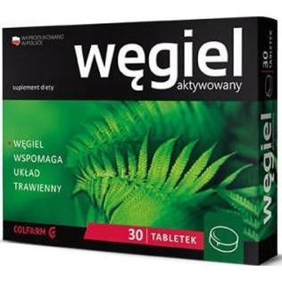 Węgiel aktywowany x 30 tabletek