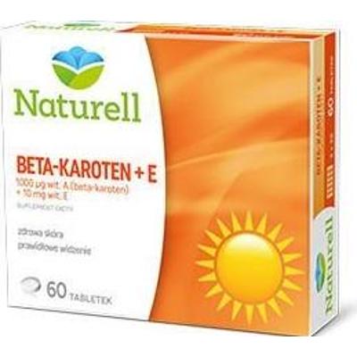 Beta Karoten + Witamina E x 60 tabletek