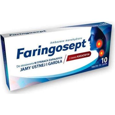 FARINGOSEPT x 10 tabl. do ssania