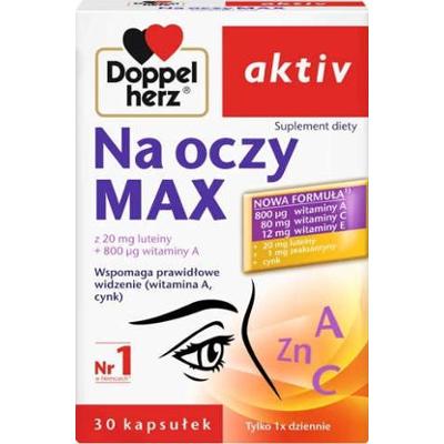 DOPPELHERZ Aktiv Na Oczy Max x 30 kapsułek