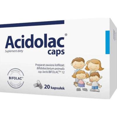 Acidolac Caps x 20 kapsułek